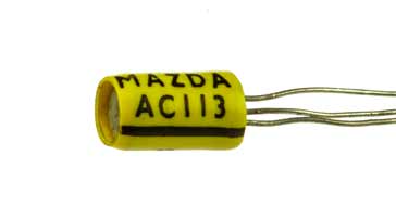 AC113 germanium PNP transistor